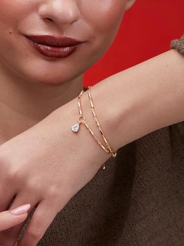 Image of MINUTIAE Stylish Fashion Double Chain for Womens & Girls Gift | Premium Stylish Dailywear Bracelets for Women's