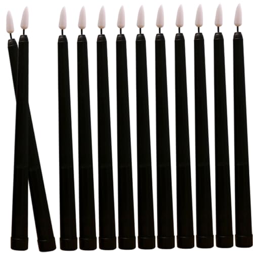 Bougie LED pour décoration de maison et fêtes de Noël chaleureuses