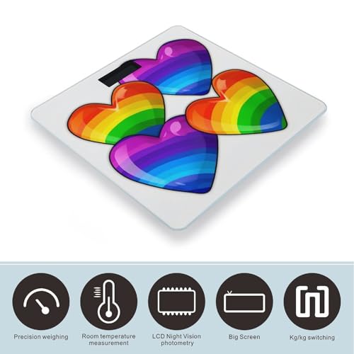 Báscula Digital de Baño con LEDs y Capacidad 400 lb miniatura 3