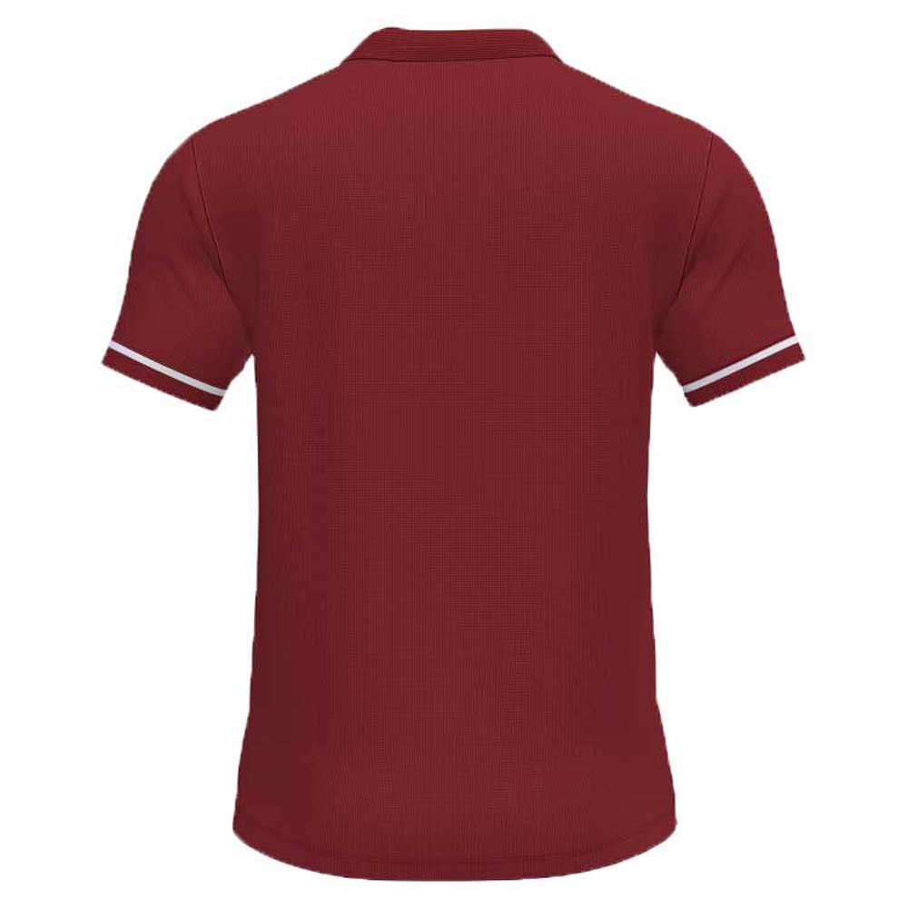 Joma Men's Championship VI Polo Shirt White/Burgundy, Bordeaux White, 3XS - Image 2