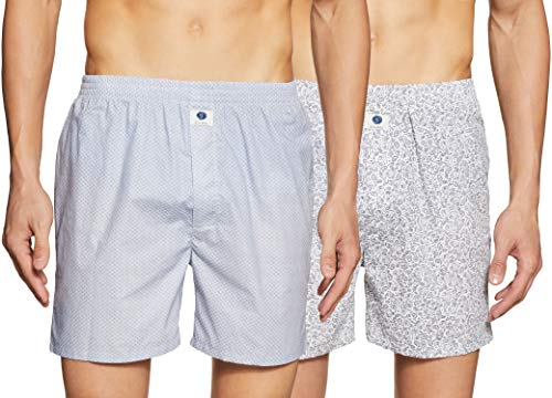Image of Amazon Brand - Symbol Men's Cotton Regular Printed Boxer Shorts (Color & Print May Vary)