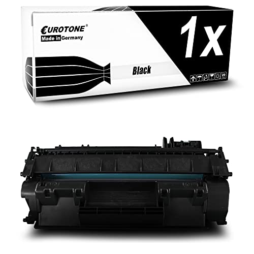 Eurotone Cartucho de tóner compatible como repuesto para HP Laserjet 1160 1320 3390 3392 sustituye a Q5949A 49A