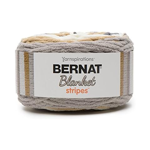 Bernat Blanket Stripes Yarn-300g-Foggy Shores Cover