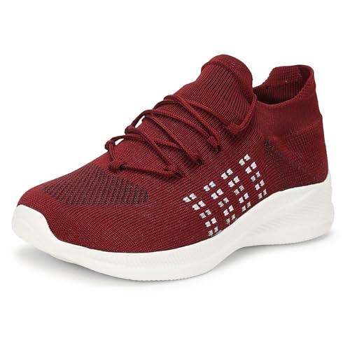 Image of Kraasa Women 4195 Casual Shoes | Sneakers for Daily Use and Casual Outfits | Fashion Footwear | Soft Cushioned Insole