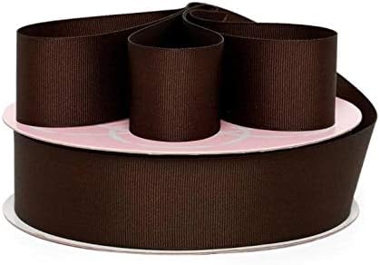 Brown Grosgrain Ribbon 1 1/2" X 50 Yards