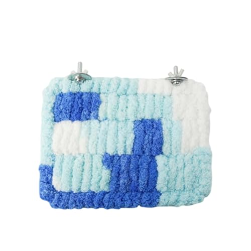 Bird Perch Stand,Parrots Plush Platform Perch Toy Playgrounds Cage Accessories for Conure,Chinchillas Parakeet,Budgies Bird Parr