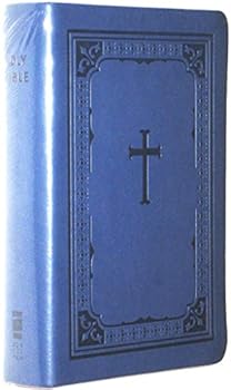 NIV Zondervan Compact Pocket Bible Blueberry/Blue Italian Duo Tone