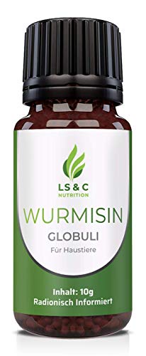 LS&C Nutrition | Wurmisin Globuli, Wurmkur | für Hunde und Katzen | radionisch informiert | 10g Cover