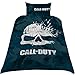 Price comparison product image Call of Duty Single Duvet Set, Polyester-Cotton, Navy