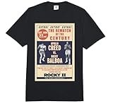 Rocky Creed Vs Balboa Rematch of The Century Poster Comfort Colors Adult Heavyweight T-Shirt