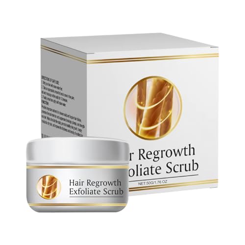 Exfoliante Capilar Para El Cuero Cabelludo | 50g Limpiador de Raíces del Cuero Cabelludo y Eliminador de Acumulación - Cuidado Del | Para Mujeres, Hombres, Salón, Uso en Verano, Previo