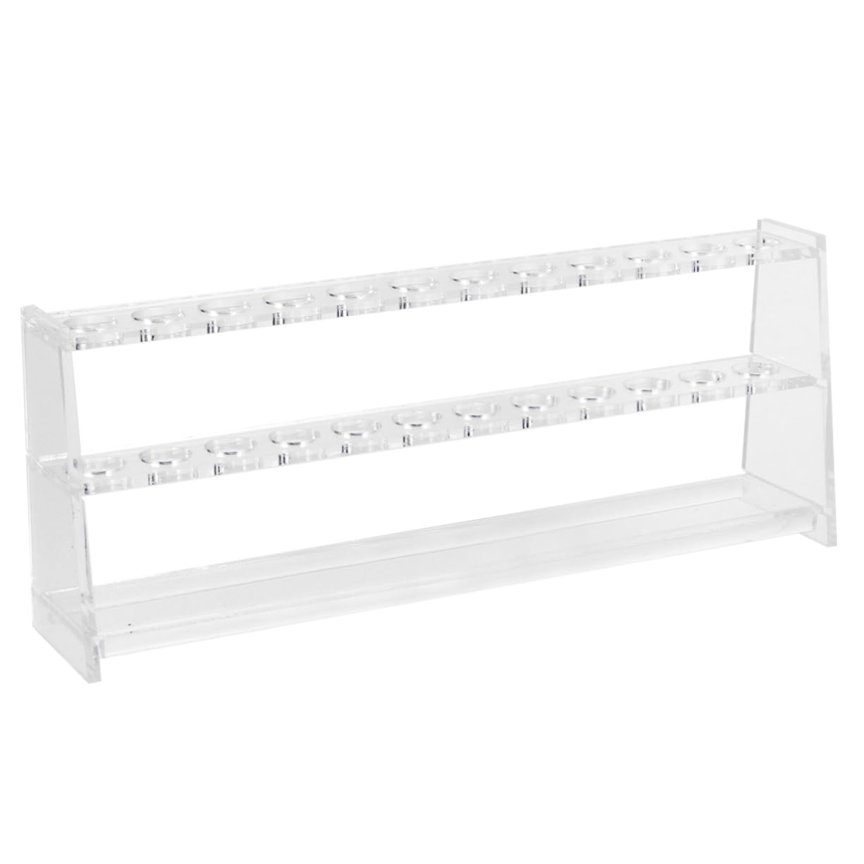 Ciieeo 2 Set per Provette Trasparente Design Smontabile per Laboratorio Scolastico Accessorio Pratico e Stabile per La Pulizia e Organizzazione