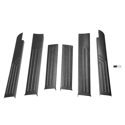 ALMULOO Truck Bed Side Rail Cover Compatible with 2014-2020 Toyota Tundra 5.5 feet Bed only Replacement for 66249-0C090 66248-0C090 Plastic(ABS) Textured Black by ALMULOO - Image 9