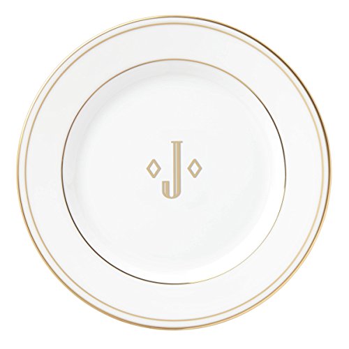 Lenox Federal Gold Block Monogram Dinnerware Bread/Butter Plate,