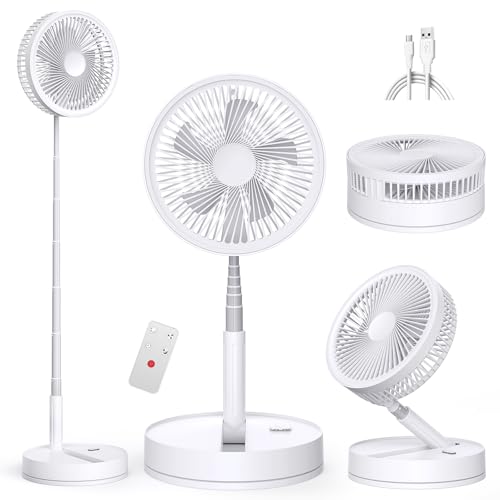 Imagen de Ventilador de pie oscilante portátil de 8