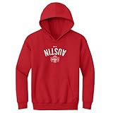 500 LEVEL Shakira Austin Washington Mystics Invert Youth Hoodie Sweatshirt (Red, Medium)