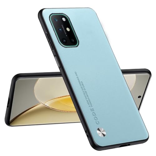 Topme Custodia Compatibile Con Oneplus 8T / Oneplus 9R (6.55") – Protezione Sicura E Elegante - Azzurro
