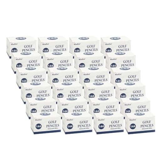 Madisi Mini Golf Pencils Case of 24