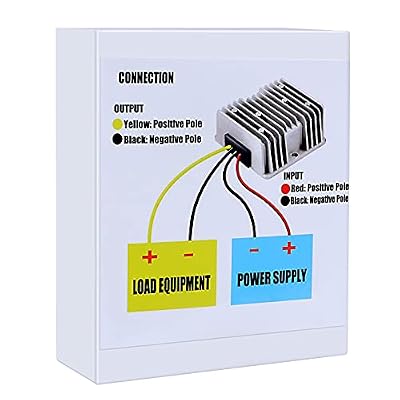 20A 240W 12v Golf Cart 48V 36V to 12V Converter Voltage Regulator Reducer Transformer with Fuse
