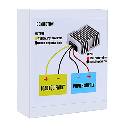 dkplnt 20A 240W 12v Golf Cart 48V 36V to 12V Converter Voltage Regulator Reducer Transformer with Fuse by dkplnt - Image 3