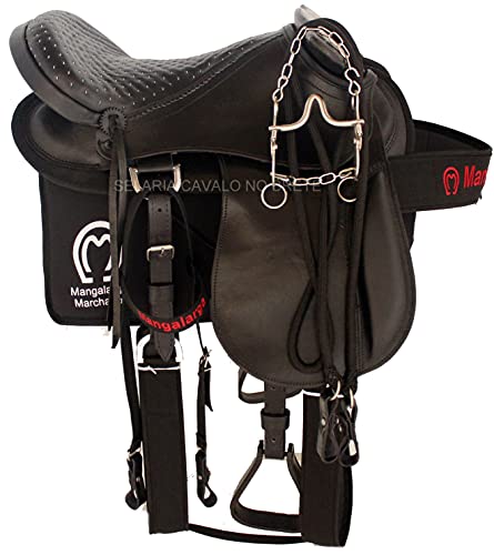 Sela do Mangalarga Pronta para Uso + Arreatas e Acessorios Manta Cabeçada Redea Freio e Peitoral Ofe