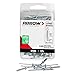Arrow Fastener RLS1/8IP Long Steel 1/8-Inch Rivets, 100-Pack