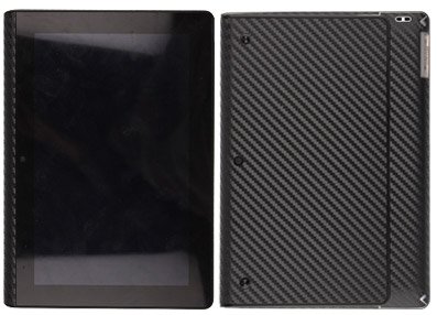 Skinomi Sony Tablet S Screen Protector + Carbon Fiber Full Body, Techskin Carbon Fiber Skin For Sony Tablet S With Anti-Bubble Clear Film Screen #TOP14