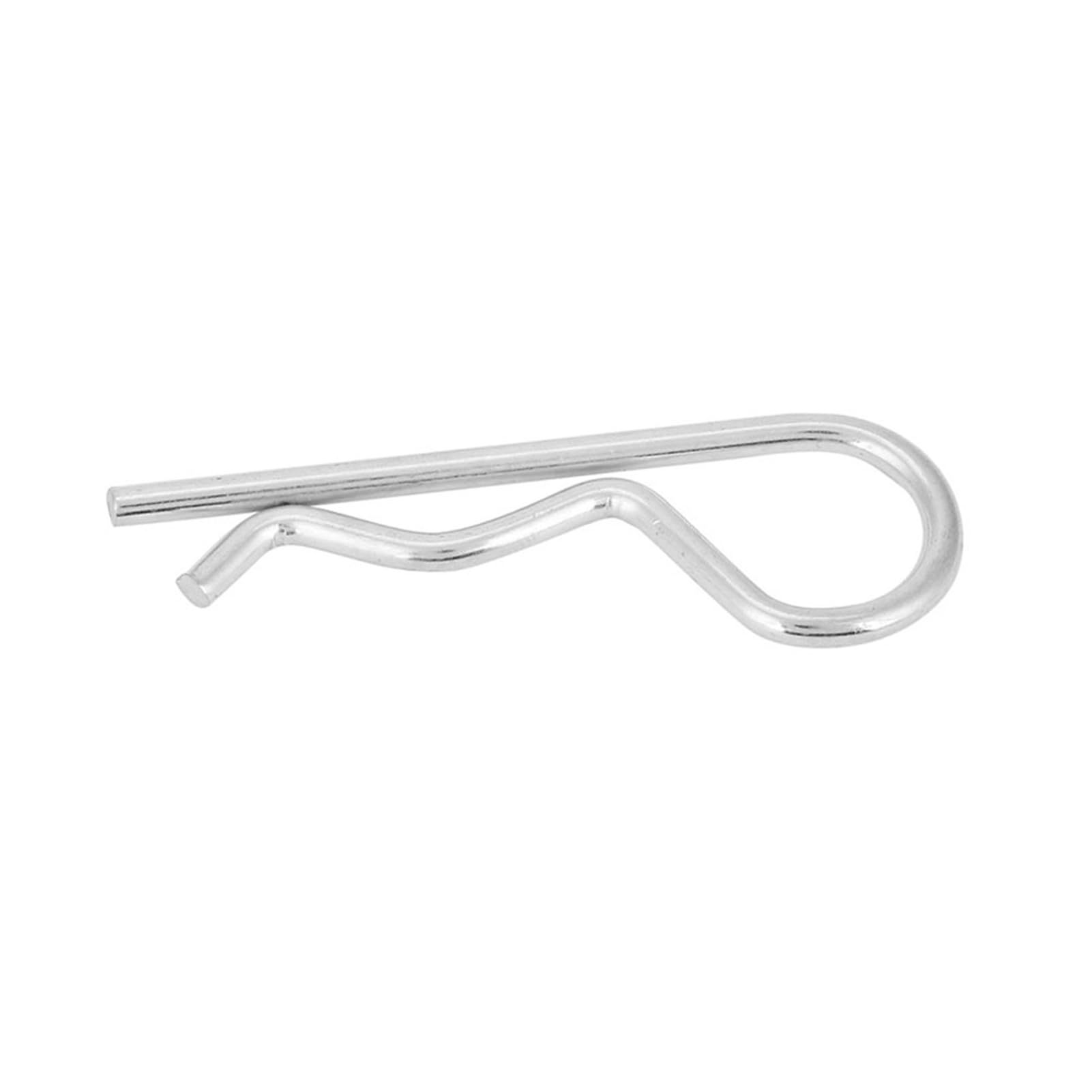 Generic Clamp/Holder per Coppiglia Tipo B Perni di Fissaggio a Molla Zincati da 10 Pezzi per Supporto Idraulico e Macchinari Ferro Zincato da 3 Mm-4 Mm per Uso Industriale (4 * 75mm (10 pezzi))