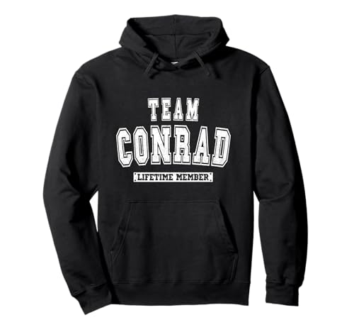 Team CONRAD ライフタイムメンバー ファミリー 苗字。 パーカー