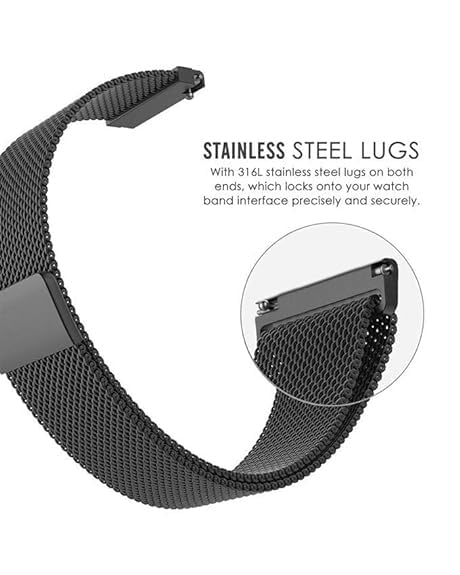 Image of IIK COLLECTION 22mm Silicone Strap for Smart Watches | Combo Pack Compatible With Noise, Fireboltt, Boat Xtend, Pebble, Boat Flash, Noise Color Fit, Ultra Smart Watch & All Watches