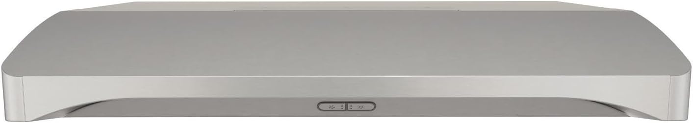Broan® Elite 30-Inch Convertible Under-Cabinet Range Hood, Stainless Steel, 375 Max Blower CFM