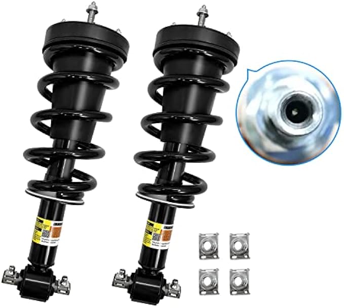 ARSTAK 580-435 580-433 580-432 19353951 Front Shock Struts Absorber Assembly w/Sensor Fits for 2007-2014 Cadillac Escalade EXT ESV, Chevy Silverado Tahoe Suburban Avalanche, GMC Sierra Yukon XL- Pair