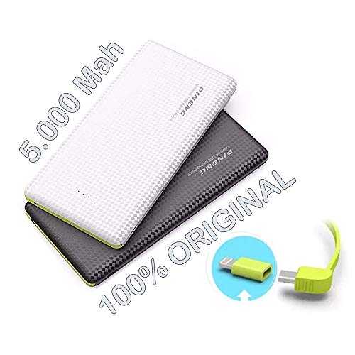 Bateria portátil Pineng Slim 5000 Mah
