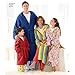 Simplicity Easy-to-Sew 3575 Bathrobe Sewing Pattern for Adults and Children, XS-L and XS-XL