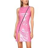 La fermeture éclair oblique à l'avant et les détails de l'anneau torique sont élégants et ne passeront pas inaperçus, augmentent l'attrait général de la robe et répondent aux dernières tendances de la mode