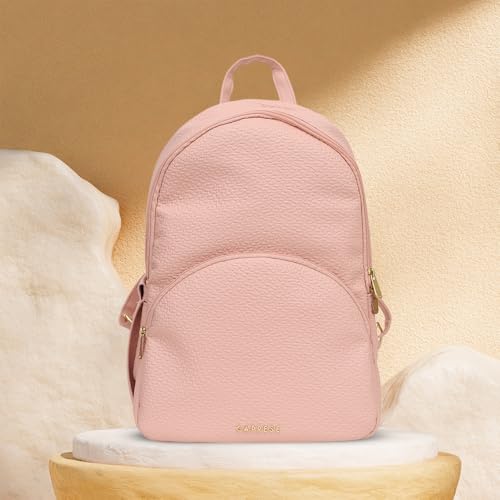 Image of Caprese Comet Casual Backpack | Fashion Backpack for Women with Adjustable Strap & Secure Zip Closure | Spacious, Versatile for Daily Use, Ideal for Students, Professionals & Travelers