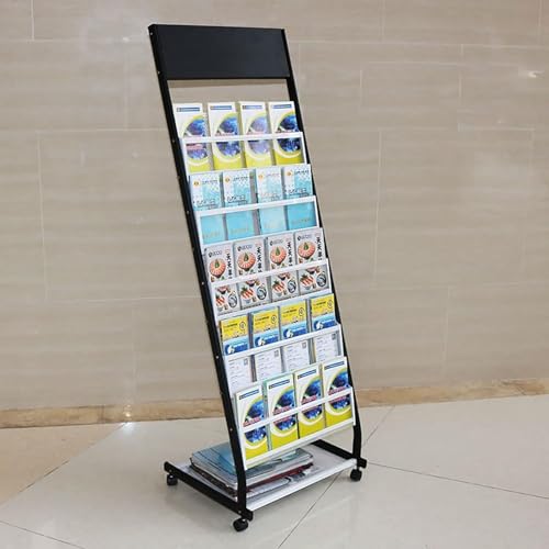 Présentoir à Magazines Support de Rangement de Brochures Bureau - 2