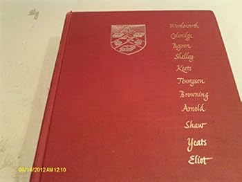 Hardcover Major British Writers II, Wordsworth, Coleridge, Byron, Shelley, Keats, Tennyson, Browning, Arnold, Shaw, Yeats, Eliot Book