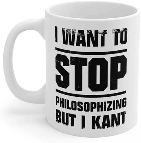 Kant Themed Philosophy Quote Coffee Mug