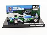  Minichamps Benetton Ford B194 - Mick Schumacher - Demonstration Run - Belgian GP 2017 - 1:43 517941705 - Fertigmodell Modellauto - Limited Edition 650 pcs.