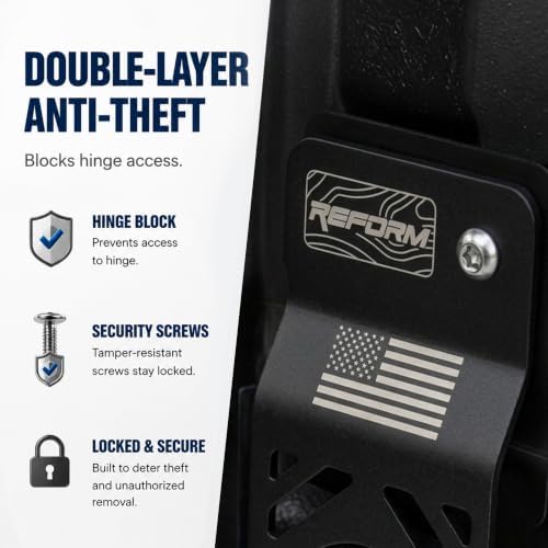 Reform Design Flag-Inspired Tailgate Lock for Toyota Tacoma 2024 2025 2026 - 3