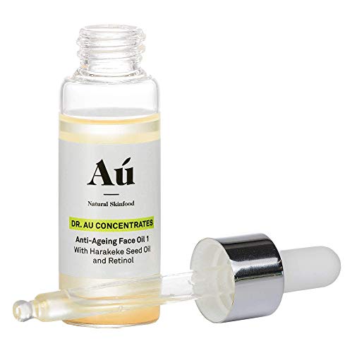 Dr. Au Anti-Aging Face Oil Retinol Serum by Au Natural Skinfood - Promotes Youthful, Glowing Skin | Collagen Boosting Wr