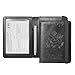 GDTK Leather Passport Holder Cover Case RFID Blocking Travel Wallet (Black)