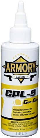 armory labs - CPL-9 Gun Cleaner, Protector, and Lubricant, 4oz Bottle