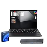 Lenovo ThinkPad E16 Business Laptop, 16" FHD+ Anti-Glare Touchscreen, AMD Ryzen 5 7535U, 32GB DDR5, 1TB SSD, Wi-Fi 6E, Fingerprint, Backlit, Webcam, Windows 11 Pro, Bundle with 7-in-1 USB-C Hub