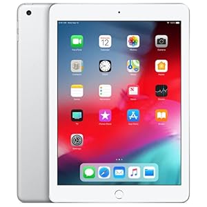 Apple iPad 9.7in 6th Generation WiFi + Cellular (32GB, Silver) (Renewed)