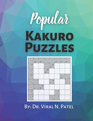 Popular Kakuro Puzzles: Kakuro puzzle : Kakuro Puzzle Book For Adults image 3