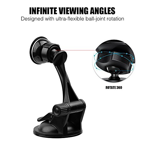 Dream Wireless Universal Car Mount Holder for GPS/iPhone/PDA/Mobile Phone/MP4 - Retail Packaging - Black - Thumbnail 4