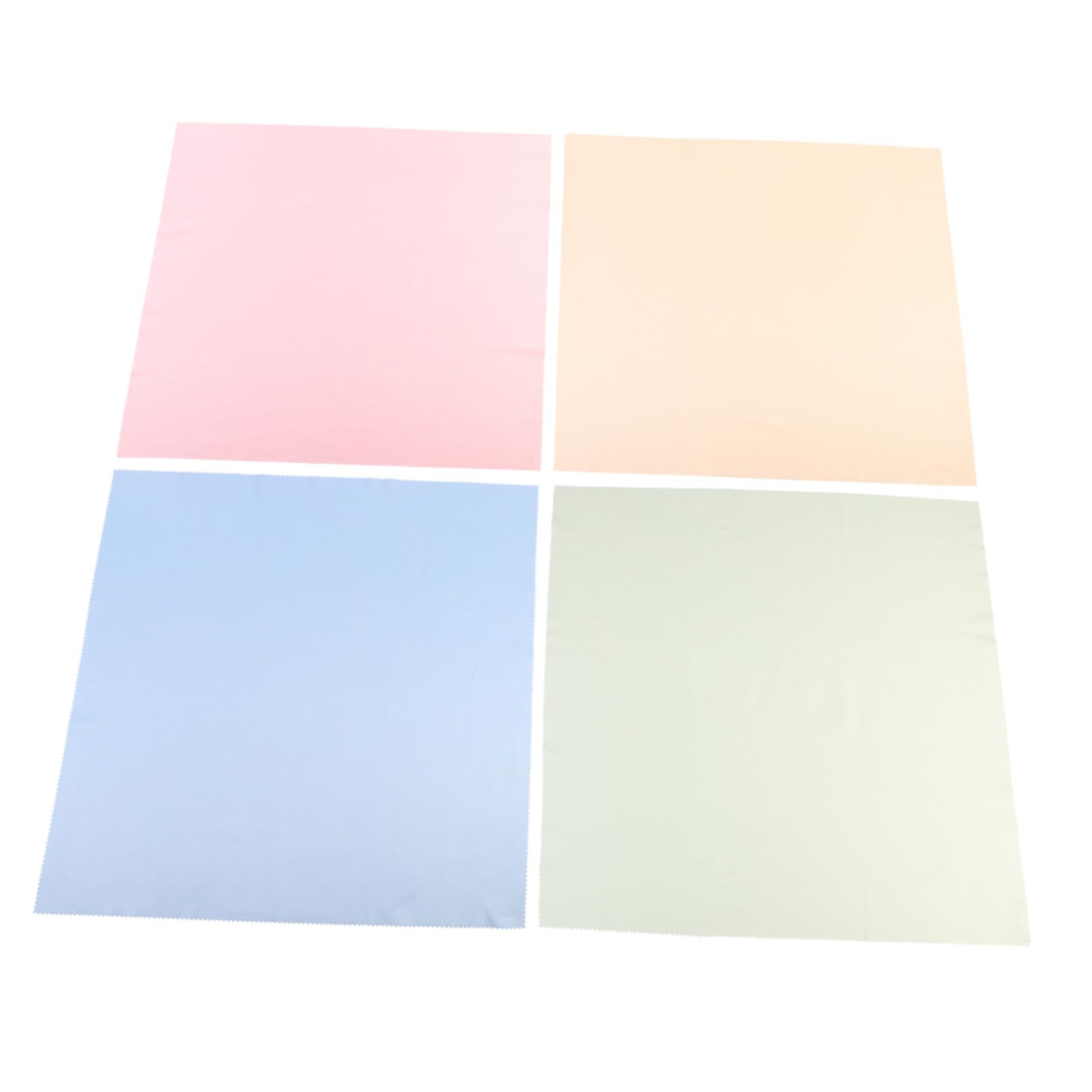FRCOLOR 3sets Panni Microfibra Per Pulizia Occhiali Panni Grandi Per Lenti e Schermi Morbidi e Riutilizzabili Per Gioielli e Superfici Delicate