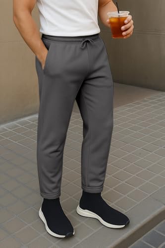 Image of FTX Men Solid Regular Fit Fleece Pack of 1 Track Pant